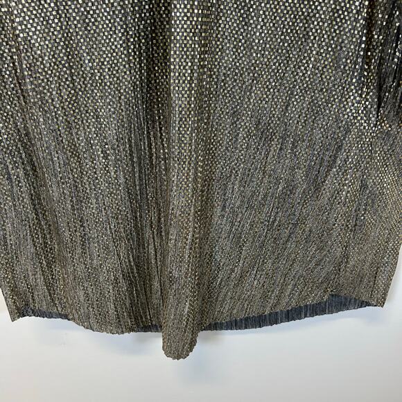 SABINA MUSAYEV AGATHA DRESS - GOLD Long
Sleeve Shift Dress Women’s Size M - Picture 12 of 14